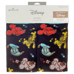Disney Mickey Mouse and Friends Colorful Crew Socks