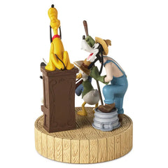 Disney Mickey Mouse and Friends Country Jamboree Musical Figurine, 7.5"