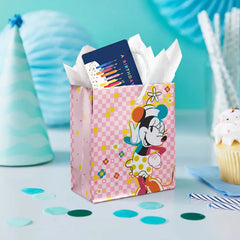 4.6" Disney Minnie Mouse on Pink Gift Card Holder Mini Bag