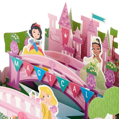 Disney Princesses Magical Birthday 3D Pop-Up Birthday Card