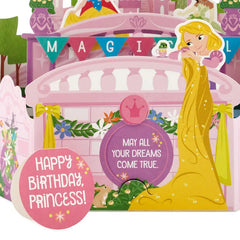 Disney Princesses Magical Birthday 3D Pop-Up Birthday Card