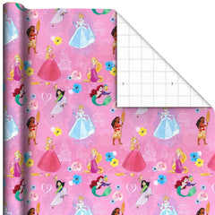 Disney Frozen and Disney Princesses Wrapping Paper Assortment, 60 sq. ft.