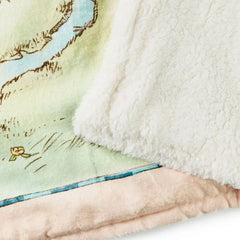 Disney Winnie the Pooh Hundred Acre Wood Map Throw Blanket, 60x52