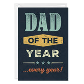 Dad of the Year Custom Card
