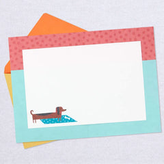 Dog Party Blank Card