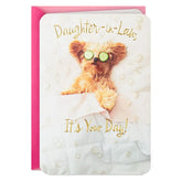 Relaxation All Day Through Birthday Card for Daughter-in-Law