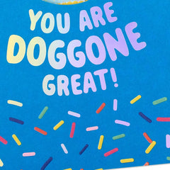 You're Doggone Great Birthday Card for Kids