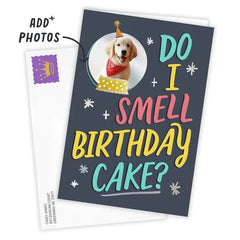 Do I Smell Cake? Custom Birthday Card