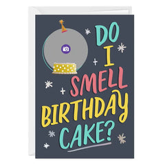 Do I Smell Cake? Custom Birthday Card