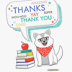 Thanks for All You Do for Our School Thank You Card