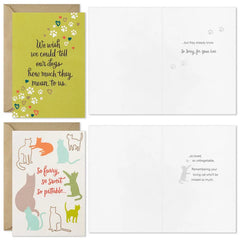 Loss of Pet Assorted Sympathy Cards, Pack of 16