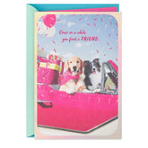 Fancy Pups Forever Friends Birthday Card