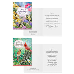 Dona Gelsinger Assorted Religious Sympathy Cards, Box of 12