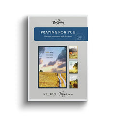 Tony Evans Assorted Religious Praying for You Cards, Box of 12