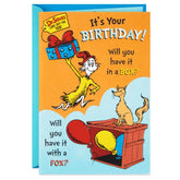 Dr. Seussâ„¢ Have Your Birthday Here or There Birthday Card