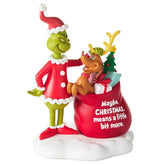 Dr. Seuss's How the Grinch Stole Christmas!â„¢ Grinch and Max Figurine, 5.5"