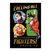 Dragon Ball Z Fighting Spirit Birthday Card