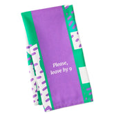 Drinks on Me Leave by 9 Funny Dish Towel