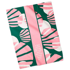 Drinks on Me True Friend Funny Dish Towel