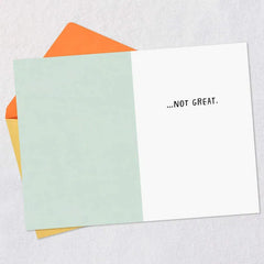 Dumpster Fire Poem Funny Support Card