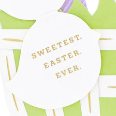 Sweetest Ever Paper Craft Easter Card with Mini Card