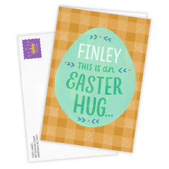 Hug With Your Name on It Custom Easter Card