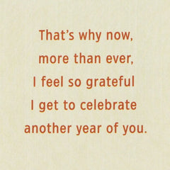 Celebrating Another Year of You Birthday Card for Husband