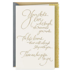Memories and Stories Sympathy Card for Loss of Dad