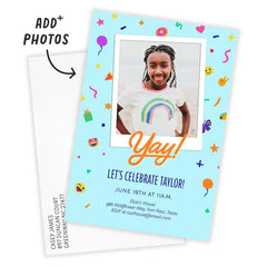 Yay Icons Party Invitation