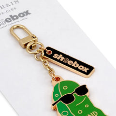 Big Dill Pickle Charm Keychain