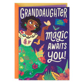 Disney Encanto Mirabel Birthday Card for Granddaughter With Stickers