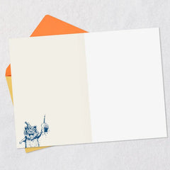 Enthusiasm Not Rabies Funny Blank Birthday Card