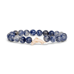 Fahlo Coastal Blue Dolphin Odyssey Bracelet