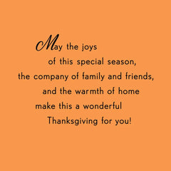 Joys of the Season Thanksgiving Card