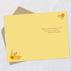 So Glad We're Family Thanksgiving Card