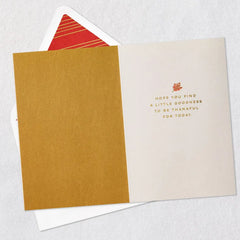 Season of Gratitude Thanksgiving Card