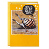 Hope You're Back on Your Feet Soon Funny Get Well Card