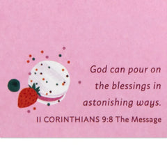 You're a Sweet Reminder of God's Blessings Religious Birthday Card