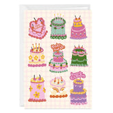 Elegant Cakes Custom Birthday Card