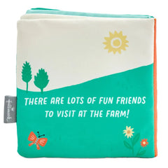 Farm Friends Touch-and-Feel Fabric Book for Kids