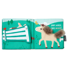 Farm Friends Touch-and-Feel Fabric Book for Kids