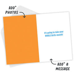 Celebrating One Day Isn't Enough Custom Birthday Card