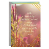 May God's Goodness Fill Your World Birthday Card