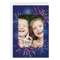 Fireworks Custom Photo Card