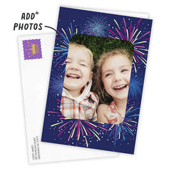 Fireworks Custom Photo Card
