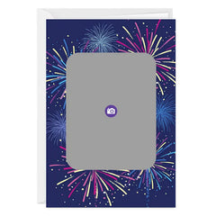 Fireworks Custom Photo Card