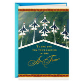 U.S. Air Force Thank You for Your Service Veterans Day Card