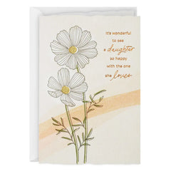 Wonderful to See You So Happy Anniversary Card for Daughter and Spouse