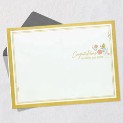 Congratulations on Finding Your Person Wedding Card