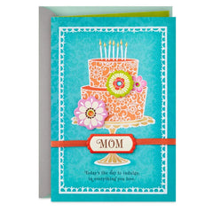 Be Good to Yourself Today Birthday Card for Mom
